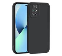 SEAHAI Cover per Xiaomi Redmi Note 12 PRO 4G/Redmi Note 11 PRO, Ultra Sottile Morbida Silicone Gel Custodia con Design di Protezione Fotocamera Addensato, Elegante Antiurto TPU Bumper Case - Nero