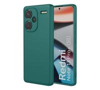 SEAHAI Cover per Xiaomi Redmi Note 13 PRO+ 5G/Plus 5G, Custodia Ultra Sottile in Silicone Liquido Gel Morbida con Design Dell'airbag Antiurto, Elegante Matte TPU Bumper Case Cover - Verde Scuro