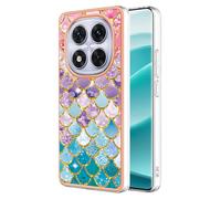 SEAHAI Cover per Xiaomi Redmi Note 14 Pro 5G / POCO X7 5G, Custodia Protettiva Ultra Sottile ed Elegante in Silicone TPU Flessibile, Glitter Modelli Colorful Cover Antiurto Case - Colore squama
