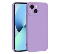 SEAHAI Hülle für OPPO A5X 5G/4G, Ultra Dünn Weich Silikon Stoßfeste Handyhülle mit Verdicktes Kameraschutzdesign, Stilvoll Matt TPU Bumper Schutzhülle - Lila