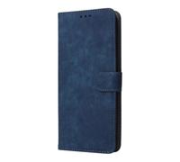 SEAHAI Leder Folio Hülle für OPPO A5X 5G/4G, Ultra-dünn Premium PU Brieftasche Schutzhülle mit Standfunktion/Kartenfach/RFID-Schutz/Magnetisch Stoßfeste Handyhülle - Blau