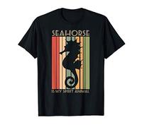 Seahorse Is My Spirit Animal Underwater Diving Ocean Life Maglietta