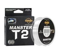 SeaKnight Linea Fluorocarbonio 100m/110yds per Carpa, Trasparente Invisibile Monofilamento Leader Affondante Rapido per Pesca in Mare Acqua Salata 3-35LB