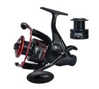 Seaknight LUNA Mulinello da Pesca per Carpe 9+1BB, Spool Libero, Mulinello da Pesca a Spinning 5.5:1, Mulinello per Acqua Dolce 4000 5000 6000, Sistema di Trascinamento in Fibra di Carbonio, Max 12 kg