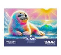 Seal, Gioco Di Puzzle Da 1000 Pezzi, Attività Conviviale Per La Famiglia, Regalo O Souvenir, Adatto Dai 10 Anni, 70x50cm/1000pcs