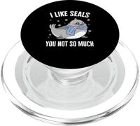 Seal I like ti sigilla non tanto Sarcasm Sea Lion PopSockets PopGrip per MagSafe