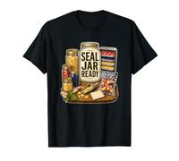 Seal Jar Ready Barattoli Dispensa Cucina Maglietta