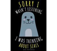 Seal Notebook: Large Lined Journal For Your Daily To do List Note | 100 pages Decorated With Small Marine Mammals Face Designs and Seals Head ... Book Gift to Keep track & Record Information