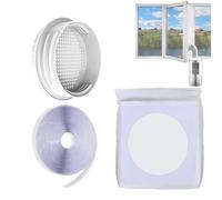 Seal Panel Replacement Parts Adjustable Air Conditioner Accessories For Exhaust Hose Dryers Indoor | Portable AC Window Vent Kit | Portable AC Sliding Door Vent Kit