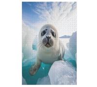 Seal Puzzle Games for Adults E Bambini - for Creativity And Mindfulness - Challenging Jigsaw Puzzles 1000 Pezzi for Family 78×53cm