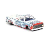 SEALED 1/64 Chevrolet Silverado Dually In Fiamme V2 Kaido House Mini GT KHMG157