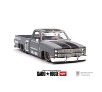 SEALED 1/64 Chevrolet Silverado Kaido V2, Grigio, Kaido House x Mini GT KHMG160