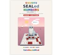 SEALed Numbers: Calm, ADHD-Friendly Large-Print Sudoku - 160 Hard & Very Hard Logic Puzzles with Neuro the Seal (Vol. 7)