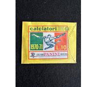 SEALED PACKET BUSTINA SIGILLATA FIGURINE CALCIATORI PANINI 1970-71 1971