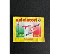 SEALED PACKET BUSTINA SIGILLATA FIGURINE CALCIATORI PANINI 1991-92 1992