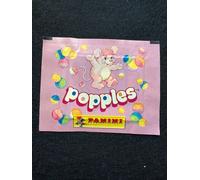 SEALED PACKET BUSTINA SIGILLATA FIGURINE PANINI POPPLES ALBUM STICKERS (9)