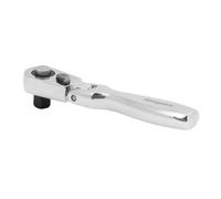 Sealey 0.6cm Drive Micro Testa Flessibile Chiave a Cricchetto 72 Dente Specchio