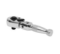 Sealey 0.6cmSq Drive Cricchetto Chiave Testa Flessibile Stubby 72 Dente Cromato