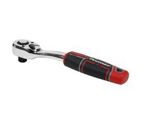 Sealey 1.3cmD ad Angolo Pera Testa Aletta Inversa Cricchetto Chiave Comfort Grip