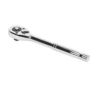 Sealey 1.3cmD Pera Testa Aletta Inversa Chiave a Cricchetto 45 Dente Sottile