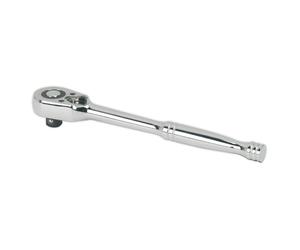 Sealey 1.3cmD Pera Testa Aletta Inversa Cricchetto Chiave Slim Contoured Manico