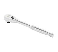 Sealey 1.3cmD Polvere Senza Aletta Inversa Cricchetto Chiave 72 Dente Sigillato