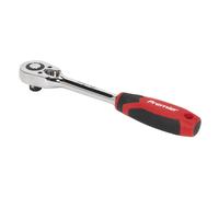 Sealey 1.3cmSq Drive Pera Testa Aletta Inversa Chiave a Cricchetto Comfort Grip