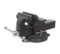 Sealey 100mm Sg Ferro Morsa con Girevole Base & Acciaio Temprato Mascelle