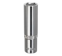 Walldrive Presa 12mm Profondo 1cmSq Drive Pienamente Lucido - Sealey SP3812D New
