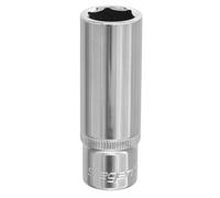 Sealey 15mm Profondo 1cmSq Drive Walldrive Presa Cromo Temprato Temperato S0593