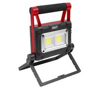 Sealey 15W Pannocchia LED Energia Solare Ricaricabile Portatile Faro LEDFL15WS