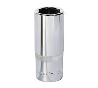 Sealey 18mm Profondo 1cmSq Drive Walldrive Presa Cromo Temprato Temperato