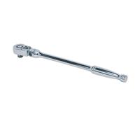 Sealey 1cmSq Chiave a Cricchetto Testa Flessibile 300mm Pera Aletta Rev AK661F