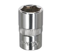 Sealey 1cmSq Chiavi a Bussola 12mm Walldrive Cromato Standard Lunghezza SP3812