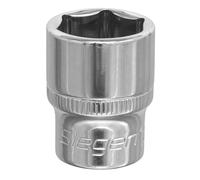 Sealey 1cmSq Chiavi a Bussola 16mm Walldrive Cromato Standard Lunghezza S0583