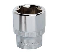 Sealey 1cmSq Chiavi a Bussola 18mm Walldrive Cromato Standard Lunghezza SP3818