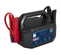 Sealey 2500A 12/24V Litio Salto Starter Potenza Confezione Force Avvio Funzione