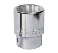 Sealey 32Mm 3/4"Sq Drive Standard WallDrive Socket 12Pt Cromo S34/32