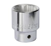 Sealey 33Mm 3/4"Sq Drive Standard Wall Drive Socket 12Pt Cromo S34/33