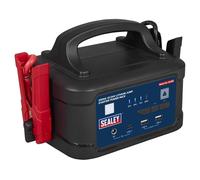 Sealey 3500A 12/24V Litio Salto Starter Potenza Confezione Force Avvio Funzione