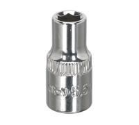 Sealey 5.5mm 0.6cmD Metrico Walldrive Cromato Presa Standard Lungo 6pt SP14055