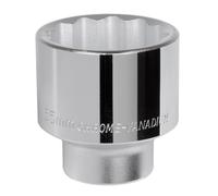 Sealey 55Mm 3/4"Sq Drive Standard Wall Drive Socket 12Pt Cromo S34/55