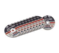 Sealey 75 x 1.2mm Aria Sega Taglio Disco 10mm Foro Confezione Di 10 Ptc / 3ct10