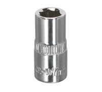 Sealey 7mm 0.6cmD Metrico Walldrive Cromato Presa Standard Lunghezza 6pt SP1407