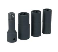 Sealey a Impatto Dado Ruota / Rimozione Aletta Prese 1.3cmSq Drive SX271