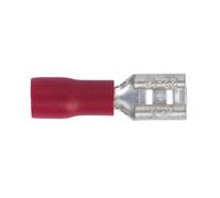 Sealey a Pressione Terminale 4.8mm Femmina Rosso Confezione Di 100 RT20