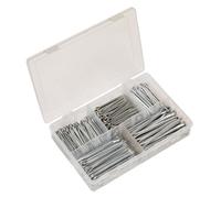 Sealey AB003SP Split Pin Assortimento 230pc Grande Taglie Imperiale E Metrico