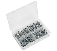Sealey AB032LN Nylon Blocco Dado Assortimento 300pc M6-M12 din 982 Metrico
