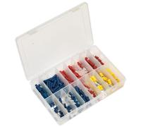 Sealey AB038MT Terminale da Crimpare Assortimento 200pc Blu, Rosso & Giallo