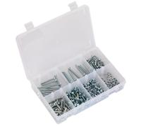 Sealey AB049SNW Vite di Arresto,Dado & Rondella Assortimento 444pc Alto Trazione